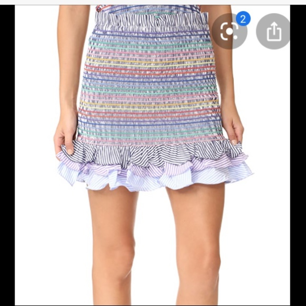 Showpo ruffle skirt US size 4